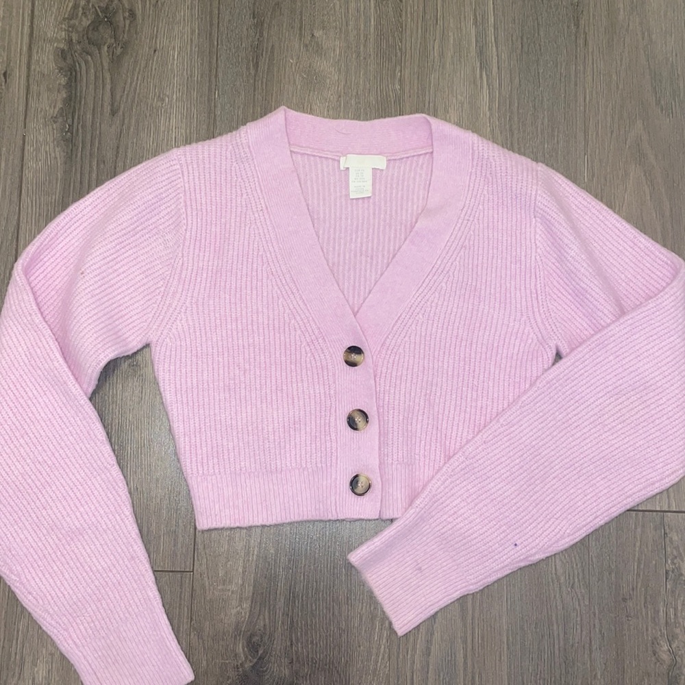 Cropped cardigan